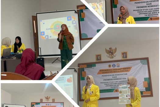 Diseminasi Project Based Learning: Mahasiswa S1 Keperawatan Semester 2 Tampilkan Inovasi Promosi Kesehatan