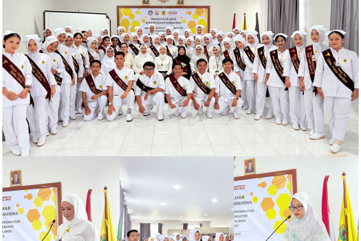 Mahasiswa S1 Ilmu Keperawatan Universitas Awal Bros Laksanakan Prosesi Ucap Janji Kepaniteraan